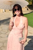 Maira Blush Pink Floral Burnout Halter Maxi Dress