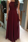 This dress is so elegant and pretty. Plus it's very comfortable. I got a medium and it was slightly big I the boobs but over all I really like it - Rachel