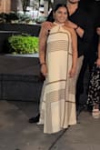 Loved this dress! It's perfect with heels, but with flats, it does drag on the floor, and I'm 5'0. Very elegant and feels great on the skin - Misha C.