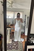Feeling of Forever White Sleeveless Mermaid Maxi Dress