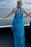 I loved this for my Gloucester wedding. So many girls came up and complimented my dress. I did order a large, but normally I am a medium. I was worried it would be too long or too tight at the top as a medium. It fit me just right. It was a little long, but okay once I put my heels on. - Haley C.