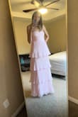 This dress is beautiful but came to me with the clasp at the top of the zipper missing. I have difficulty finding dresses that fit me, especially lengthwise, and I have unfortunately had bad experiences with Lulu's, with other dresses arriving in poor quality so I am willing to bite the bullet and deal with this faulty dress to avoid the possibility of exchanging it for a dress in worse condition. - Tabbatha S.