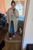 Cuddle Club Beige Marled Long Sleeve Coatigan