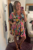 I don't think I have ever gotten as many compliments on a dress! It is comfortable and cute. Can be busty or not, depending on your preference. It is the perfect summer event dress, 10/10 recommend! - Larissa V.