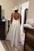 The dress is beautiful until I realized that the bow was missing, smh, disappointing - Briona B.