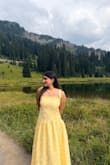 Not sure of the inseam & hip measurements so I've put random numbers but I need a size smaller as I had to fashion tape the sleeves and chest area of the dress so that it doesn't fall - Priyanka S.