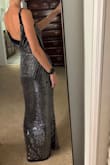 Love this dress but it came with missing sequins which made me return it instead of exchanging it, because if it came in the mail already missing some, I'm sure more would fall off. Especially if dancing! - Brooke F.