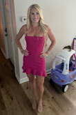 Love love love! This is a must! She fit like a glove and the flare on the bottom keeps it modest. - Julie C.