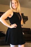 This is an awesome dress. I haven't worn it out yet but I can't wait. I'm not a twig and normally do not wear revealing clothing. I feel comfortable in the dress and feel like everything will stay in place. - Carrie K.