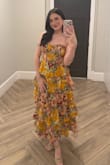 I bought this dress for a wedding and absolutely LOVE IT! I got so many compliments and I plan on wearing it to multiple events!!! - Madison M.