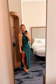 Honestly loved the dress. My boyfriend loved it; it was super comfortable the only thing that was a ehh with the dress is I'm smaller chested and it was loose around there for me, but I was never uncomfortable, and no bra needed - Jessica Y.