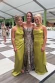 Gowning Around Sage Floral Jacquard Strapless Maxi Dress