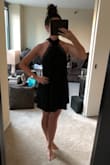 I loved this dress so, so, much. Was the perfect LBD to add to my wardrobe. However, it was just too short. Dress also ran a little shorter in the back than the front, so that also did not help. Have to return, unfortunately. - Sarah P.