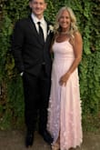 Purchased dress for a summer formal wedding. Color is beautiful, and fit was perfect. Received several compliments throughout the night. I am a solid size 6 in everything and ordered a medium, which was perfect. - Angela G.