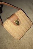 Great material! The purse it's small but spacious! Love it! It gives me boho vibes! - Maria D.