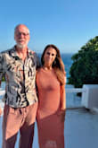 Love this dress! Bought it for a vacation in Greece. Bought in medium.
Fit true to size. Beautiful melon color looks great with a tan. Got lots of compliments. - Jodi N.