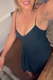 Reinette Navy Blue Midi Dress