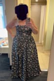 I went with a 1XL because they did not have an XL in stock, and I loved the dress, so I decided to get it altered! It was definitely too long (I'm 5'3"); it was also flattering for someone who just had a baby 5 months ago! Would definitely recommend this dress! - Megan D.