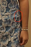 When the dress initially arrived, we were surprised at the color as it was definitely darker than portrayed on the website. It looked icy blue and silver but that wasn't the case. We considered returning but didn't really have time. Fast forward to day of dance, went to steam the dress and noticed that it had an area down the front seam that wasn't sewn. It didn't have any loose threading or appear to be torn, but more so as if it was an oversight all together. While the tags had not been removed, it was the night of the dance so we had to make it work. We had to use safety pins to address the open area as well as to make the dress more secure. Despite all of this, it was a beautiful dress and my girl looked stunning, but it was a bummer to receive a brand new dress with a defect. - Jessica P.