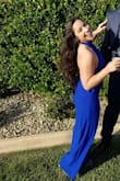 I absolutely LOVED this jumpsuit and so did my boyfriend! I wore it to a wedding and received a ton of compliments that night! The only thing was it was extremely long and had to get a lot hemmed but it was totally worth spending the extra money. I can't wait to find another occasion to wear this too! My new favorite item in my closet! - Amanda P.
