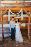 As soon as I saw the dress, I loved it! When it came in through the mail, it was a little small. I think a 10 would have been way too big for me. I ordered an 8 using the site's size recommendation. We added a corset, bigger bra pads, and it was perfect! - Guadalupe C.
