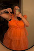 This dress is nowhere near the advertised color. The fit is terrible. It smells awful. No wonder it was a final sale with no returns. - Ashlee W.
