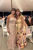 When my niece told us she was having a floral garden themed wedding, I knew this was the dress I wanted to wear. I used the Fit Finder to find my perfect size. I tried the dress on as soon as it arrived, and it fit perfectly! I received so many compliments on the dress. One guest told me it was the prettiest dress at the wedding. I love the dimensional flowers and the ribbon shoulder ties. I definitely recommend this beautiful dress! - Doreen T.