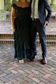 I love this dress! I have worn it to two weddings now. I got so many compliments. It is very flattering on a wider waist, even if you have a little bit of a stomach. - Taylor F.