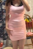 I loved the general fit, but where the string connected to the dress and above there there was a small flap of fabric. I would wear the dress a lot more if it wasn't for that. - Emma S.