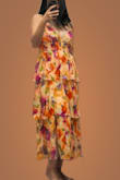 I'm regular size M but this dress size S JUST fit. - Yaqian C.