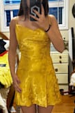 It is such a beautiful dress, and has elegance, also very comfortable! - Eleanor M.