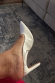 The shoe is beautiful, but the size 10 is too tight and narrow. I need a size 11. - Ruby P.