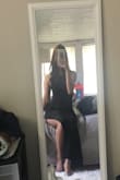 It fits perfectly and hugs onto all of my curves. Was kinda iffy about the pockets but I fell in love with them! - Gina T.