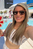 This outfit is very versatile. You can dress it up or down. I wore it to a pool party and to lunch. It would also be great for a summer vacation. - Becky K.