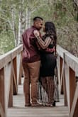 I wore these shoes for my engagement shoot on top of a mountain where I had to hike and walk for two hours and my feet did NOT hurt! Also, I didn't fall which is a major win in my book! I bought these is the nude color to wear for my wedding because I know I'll be super comfortable and be able to dance the night away! - Deann M.