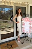 I bought this for my bridal shower, and it was perfect. It is comfortable, and I received so many compliments. - Olivia S.