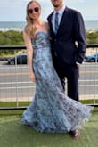 I had to get a dress for a friend's wedding last minute and struggled to pick a style. But this dress looked stunning, and I LOVED that I didn't need a bra. I struggled with strapless typically but I was able to move easily in this and danced all night. Highly recommend this dress. You'll feel like a princess in it! - Dana