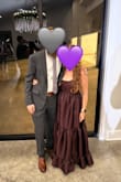 I went to a wedding without my baby, and I knew I was going to need to pump. I looked high and low for dresses that would work with my wearable pumps. It had to have a super supportive top, and I had to be able to wear nursing pads with it. This dress checked all the boxes! And it's beautiful. I got so many compliments on it! I did have to hem about 4 inches off the bottom, so if you're a shortie, be aware! - Emma G.