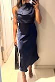 Loved this dress, fit true to size, and the material was nice as well! - Geneva M.