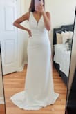 It exceeded my expectations in terms of quality, price, and delicacy. I loved the style of the dress; simple and classic. - Flavia H.