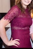 This dress was incredible! I needed a dress for a cocktail party and had never ordered from Lulus before. This dress looked so good and the reviews were spot on for sizing. I wear anywhere from an 8-10 dress size and the large was perfect. I loved the mid thigh lace so it wasn't short on me, being so tall. Can't wait to wear it again! - Alicia C.