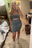 This dress was PERFECT for a night out at a country bar. I dressed it up with rhinestone boots and it hugged in all the right places all night!! - Sarah N.