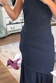 It fit a little weird and the zipper pokes out and doesn't lay flat against my body. So one side looks strange. Something about it was just off! Didn't end up wearing it to the wedding I got it for. - LaRae D.