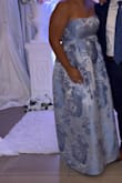 Dress fit perfectly & was super comfortable throughout the night. My only issue was that the zipper was difficult to get all the way up; it'd get caught on the fabric a lot. But satisfied 100% with the dress! - Sephany O.