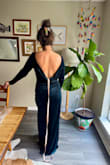 I bought this dress to wear as a bridesmaid dress for a November wedding and was very pleasantly surprised! The color is awesome. The sleeves fit a little weird. With tightness on the shoulder area, which makes the sleeves lay weird. But, looking at the photos, I think only I noticed that because it feels weird, but the sleeves don't look bad. - Hunter M.