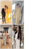 I have this dress in two different colors and am about to purchase it in a third!!!!! I originally bought it in white for my rehearsal dress, and I loved it so much; I never wanted to take it off. I then bought it in yellow for a wedding guest dress, and I received so many compliments. The dress itself is so beyond flattering and the perfect amount of elegance. I have another wedding coming up and am thinking about buying this dress in black! - Ashley