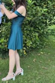 Absolutely gorgeous heels. Perfect color, went well with my dress. - Marley C.