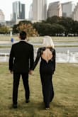 This dress is absolutely gorgeous! The material is thick and fits snug to your body. I probably could have gone with an XS, it was a little loose around the upper waist area. I have received so many compliments. It is very long, I wore it with 4" heels and it still touched the ground. The back is stunning!! - Jennifer H.