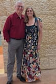 I wore this dress to a fancy party and got so many compliments! People came up to me and said that they noticed me from across the room. I originally ordered a Large but it did not fit in the bust so I returned it and ordered the XL which fit. Note that it is quite long and can't really be hemmed. I am 5'9" and it came down to my ankles. - Michelle D.