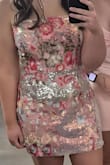 Literally, such a cute dress made me feel amazing loved it. The sequins didn't scratch my underarms at all. In love, the colors and everything about the dress. - Lulu K.